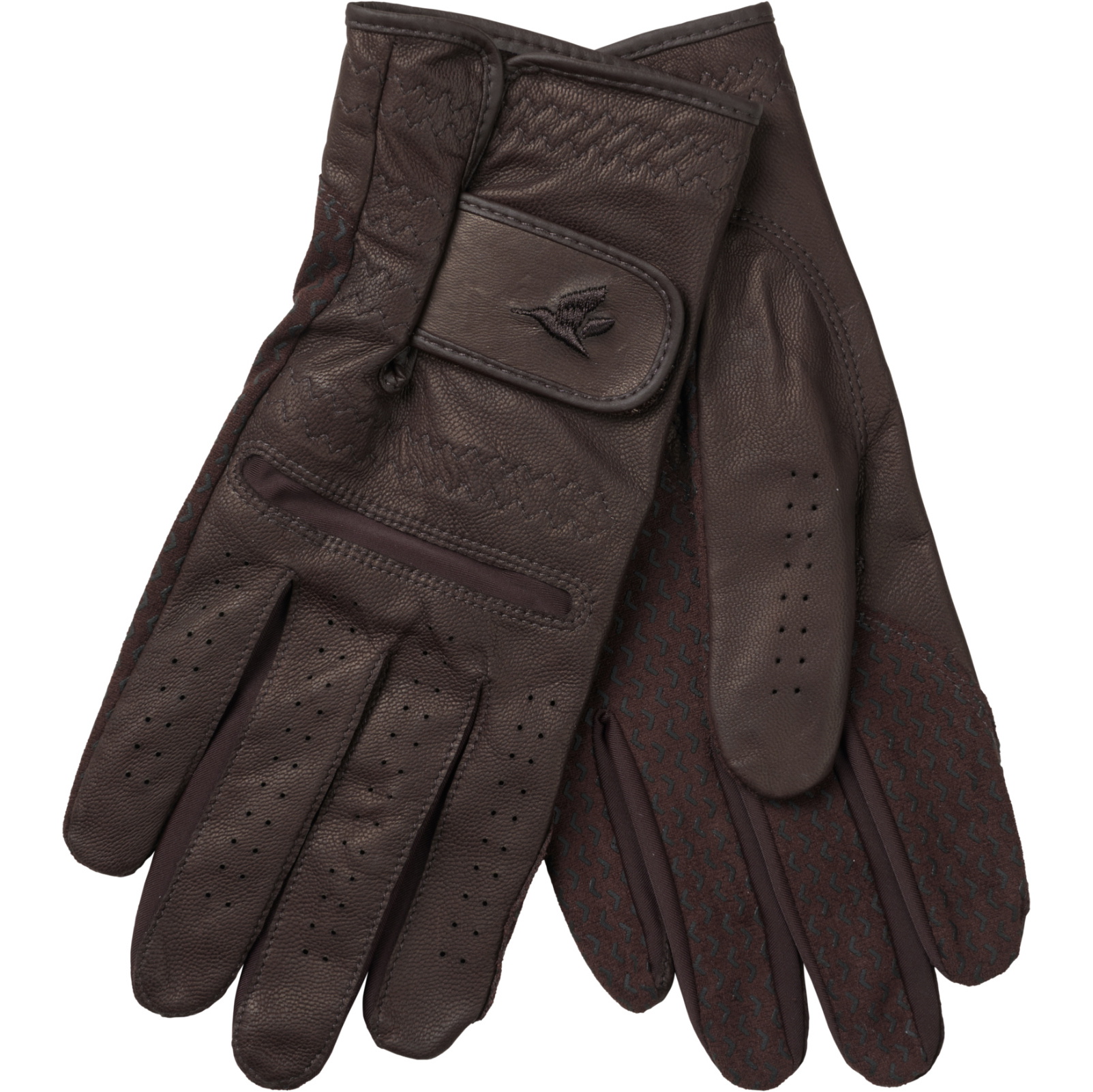 2025 Seeland Mens Aim Shooting Gloves 40437 - Chocolate Torte